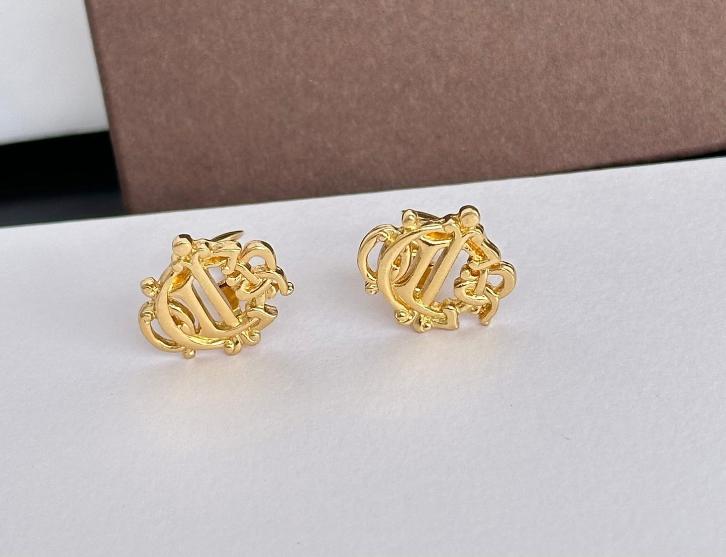 Christian Dior Vintage Clip-On Earrings