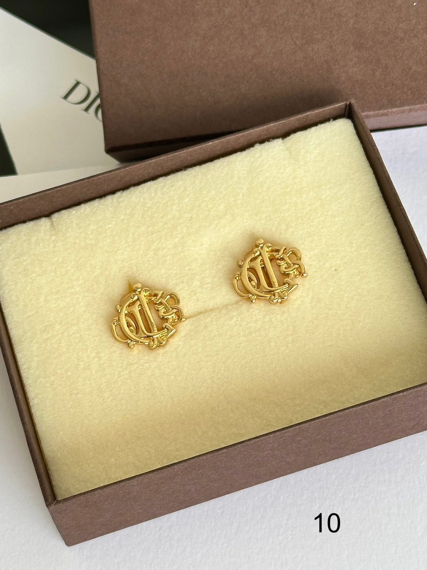 Christian Dior Vintage Clip-On Earrings