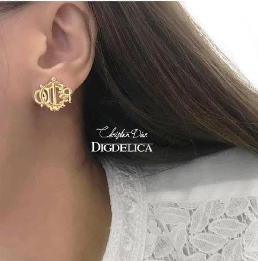 Christian Dior Vintage Clip-On Earrings