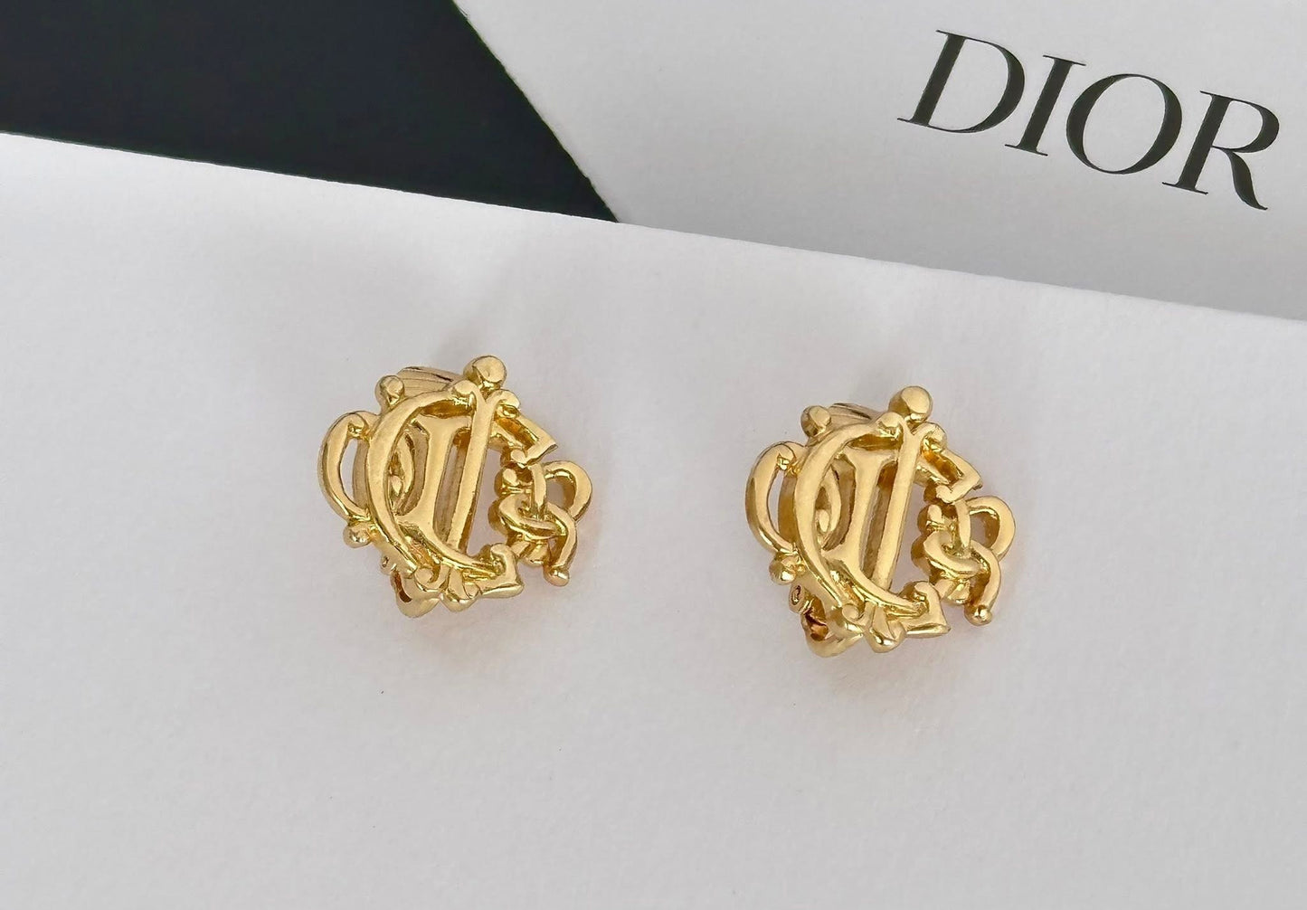 Christian Dior Vintage Clip-On Earrings