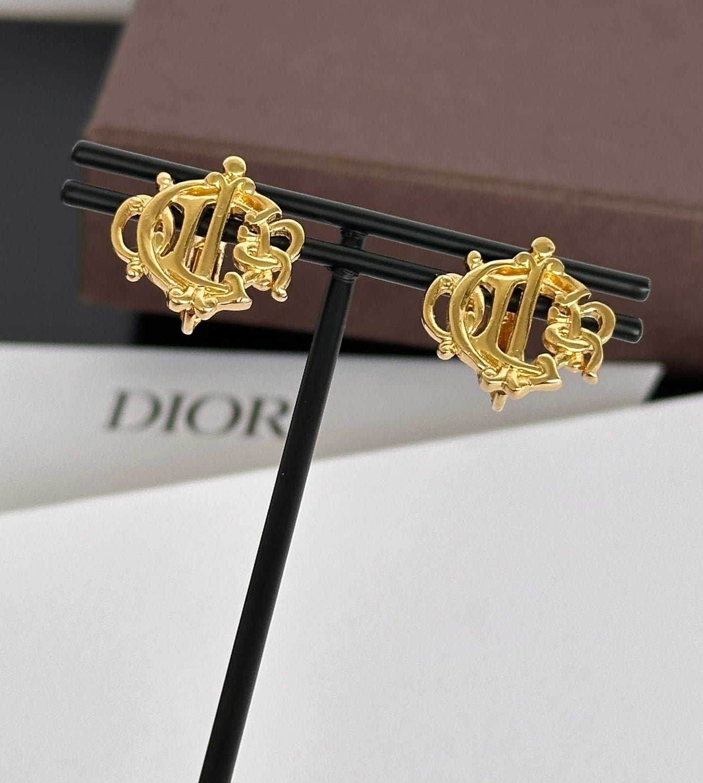 Christian Dior Vintage Clip-On Earrings