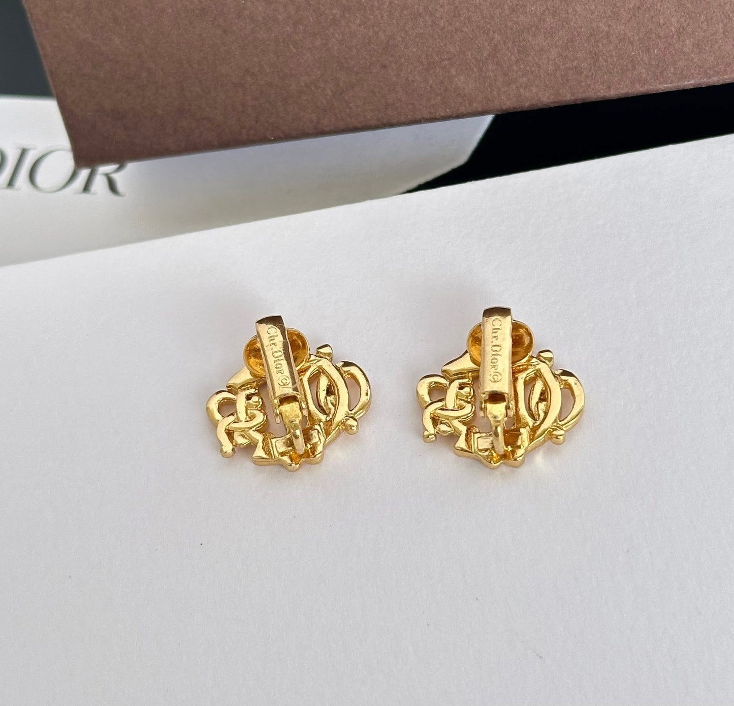 Christian Dior Vintage Clip-On Earrings