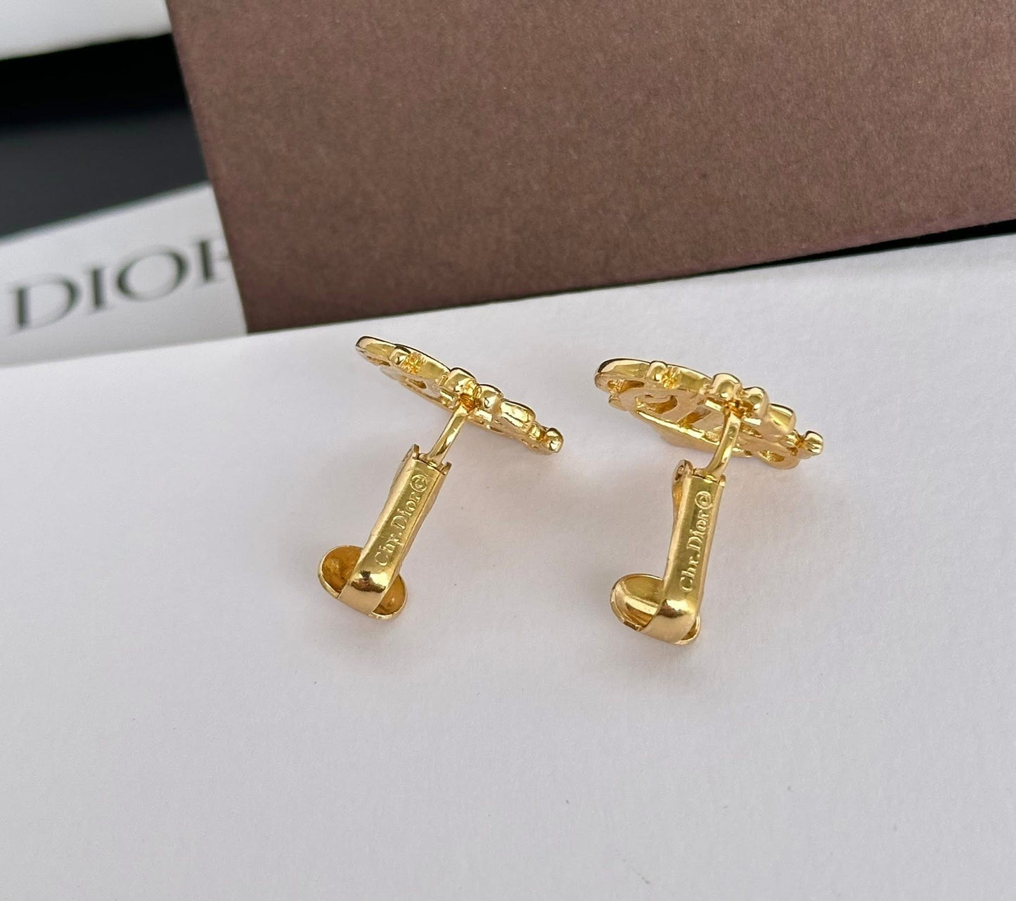 Christian Dior Vintage Clip-On Earrings