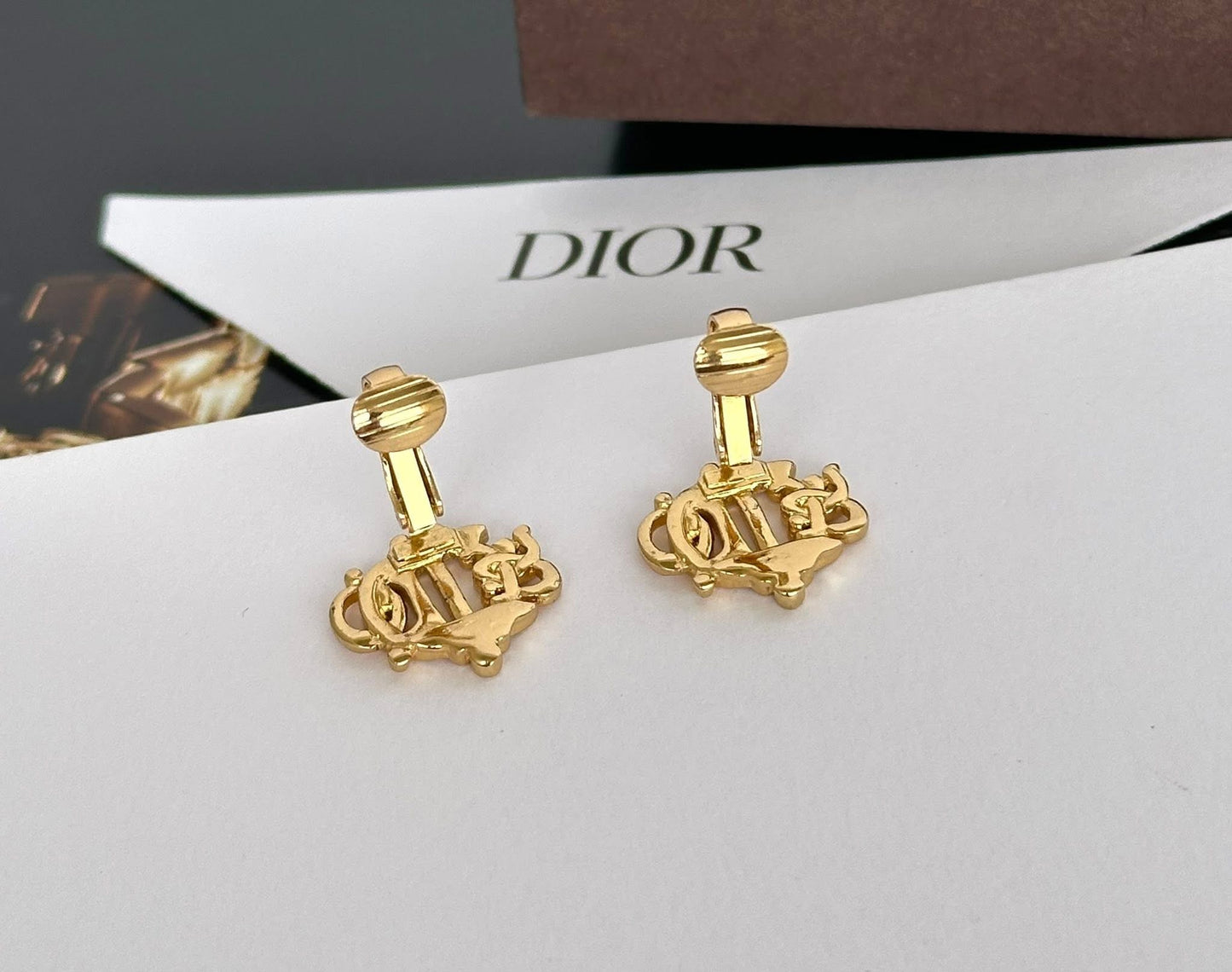 Christian Dior Vintage Clip-On Earrings