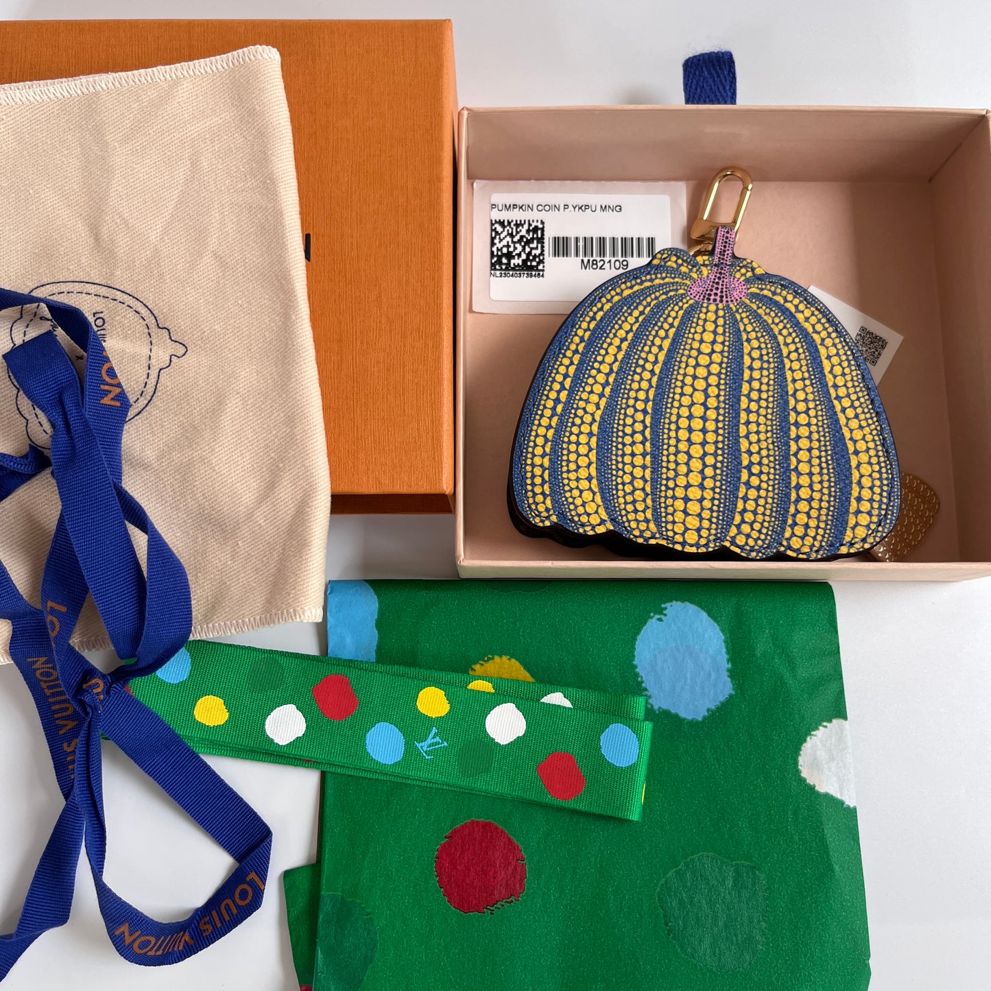 Louis Vuitton x Yayoi Kusama Pumpkin Coin Purse
