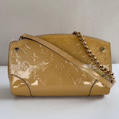 Louis Vuitton Santa Monica Yellow Vernis Clutch/ Crossbody Bag