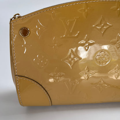 Louis Vuitton Santa Monica Yellow Vernis Clutch/ Crossbody Bag