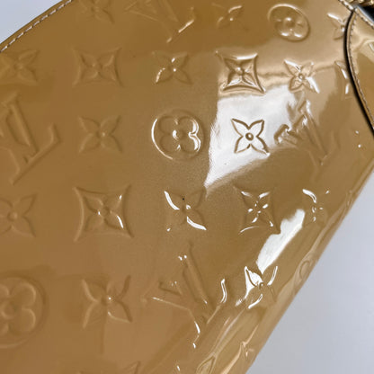Louis Vuitton Santa Monica Yellow Vernis Clutch/ Crossbody Bag