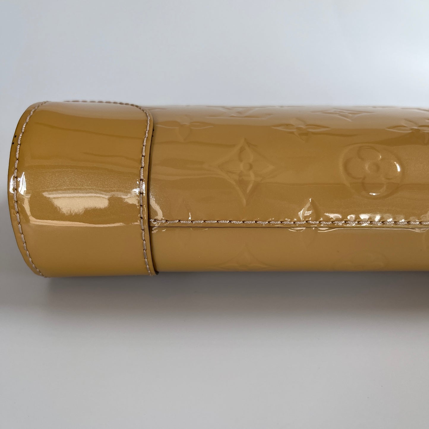 Louis Vuitton Santa Monica Yellow Vernis Clutch/ Crossbody Bag