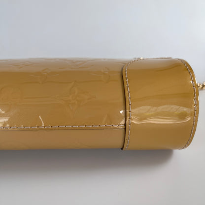 Louis Vuitton Santa Monica Yellow Vernis Clutch/ Crossbody Bag