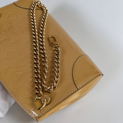 Louis Vuitton Santa Monica Yellow Vernis Clutch/ Crossbody Bag