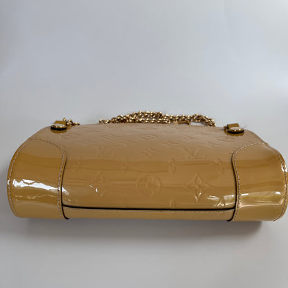 Louis Vuitton Santa Monica Yellow Vernis Clutch/ Crossbody Bag