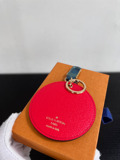 Louis Vuitton Damier Ebene Charm Keychain Holder