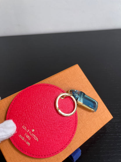 Louis Vuitton Damier Ebene Charm Keychain Holder