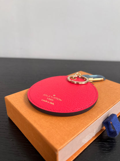 Louis Vuitton Damier Ebene Charm Keychain Holder