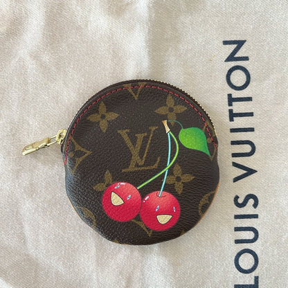 Louis Vuitton x Takashi Murakami Cherry Monogram Coin Purse