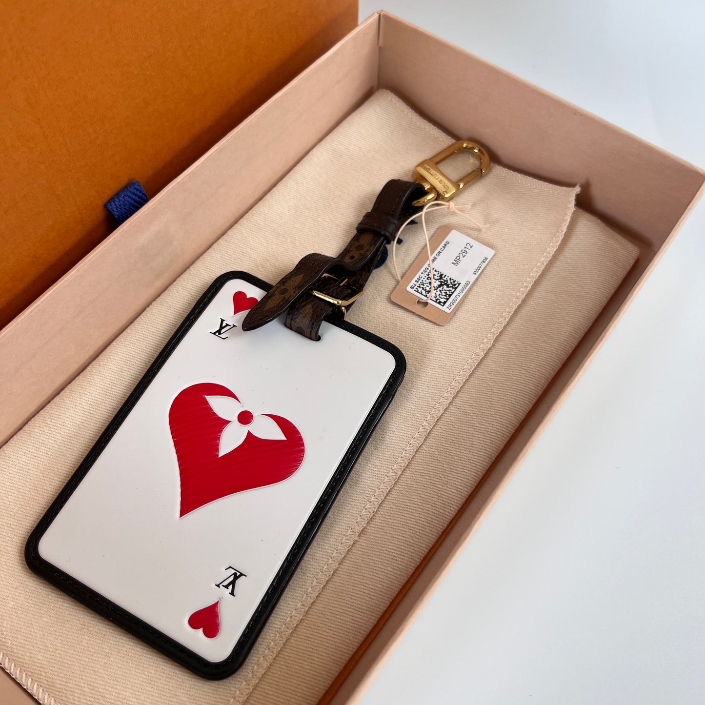 Louis Vuitton Monogram Game On Luggage Tag (No O-Ring)