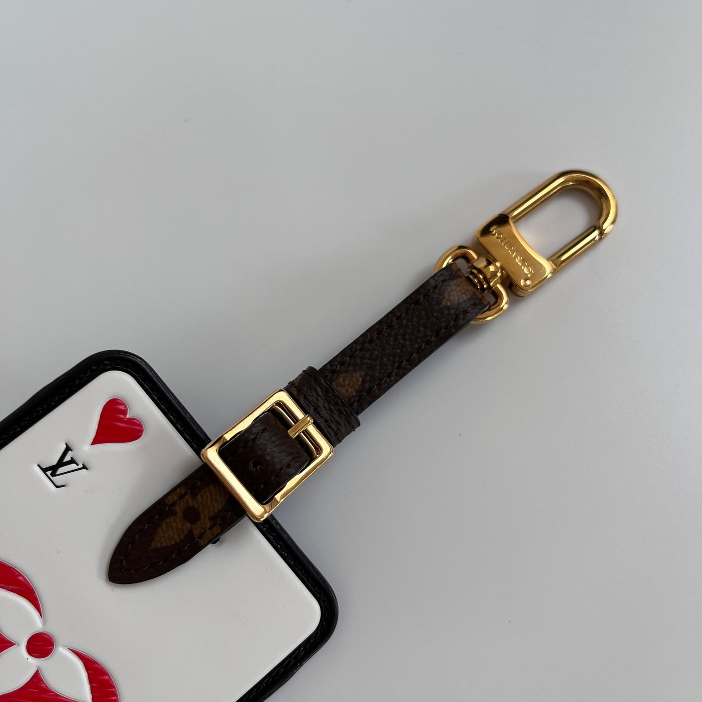 Louis Vuitton Monogram Game On Luggage Tag (No O-Ring)