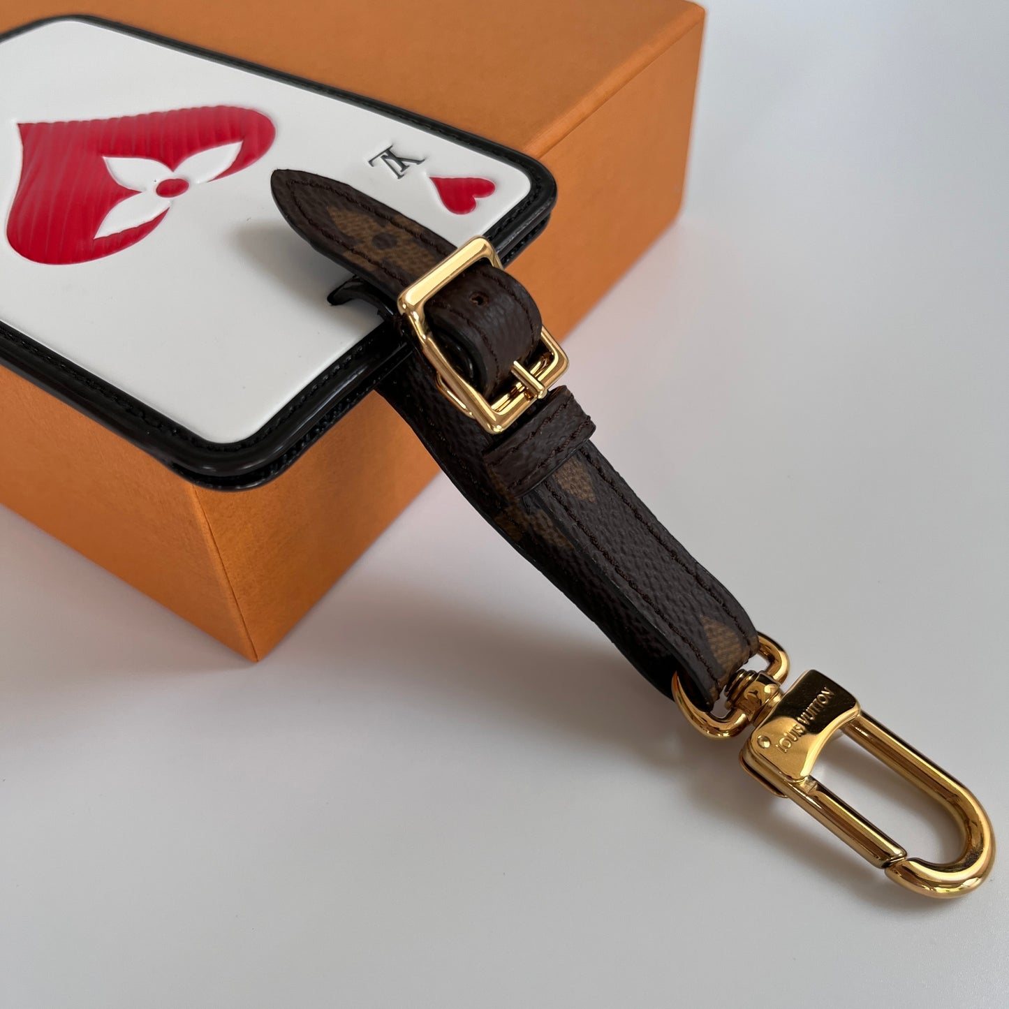Louis Vuitton Monogram Game On Luggage Tag (No O-Ring)