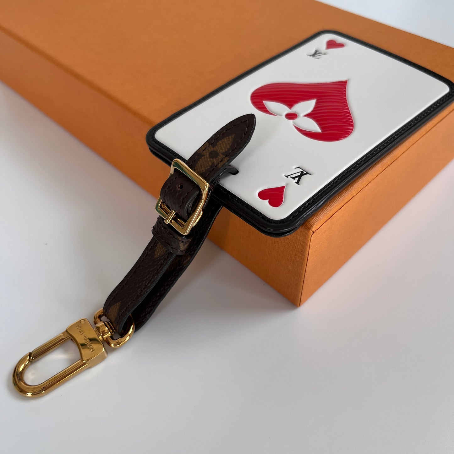 Louis Vuitton Monogram Game On Luggage Tag (No O-Ring)