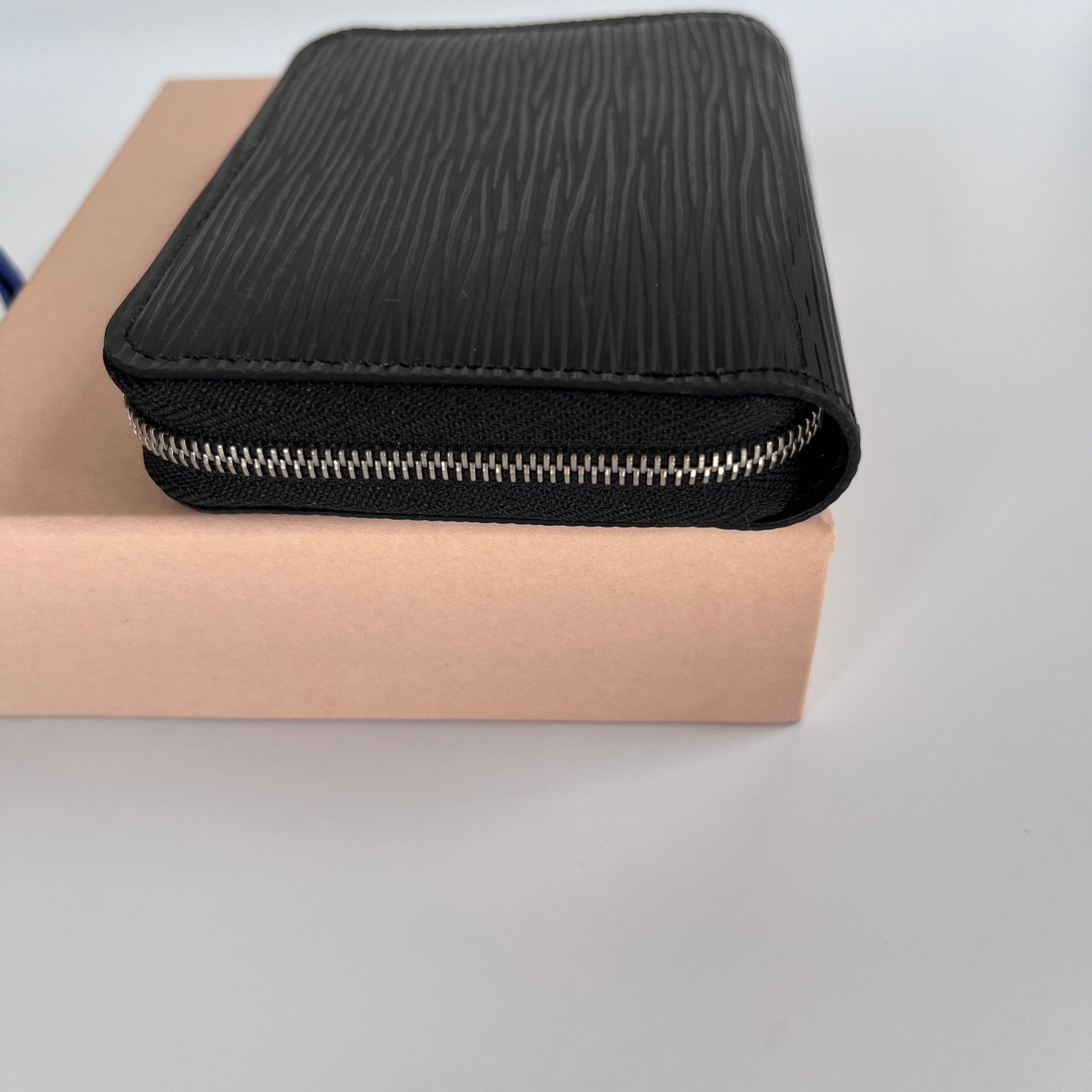 Louis Vuitton Black Epi Zippy Coin Purse