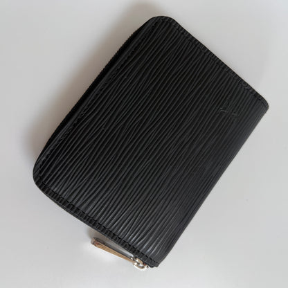 Louis Vuitton Black Epi Zippy Coin Purse