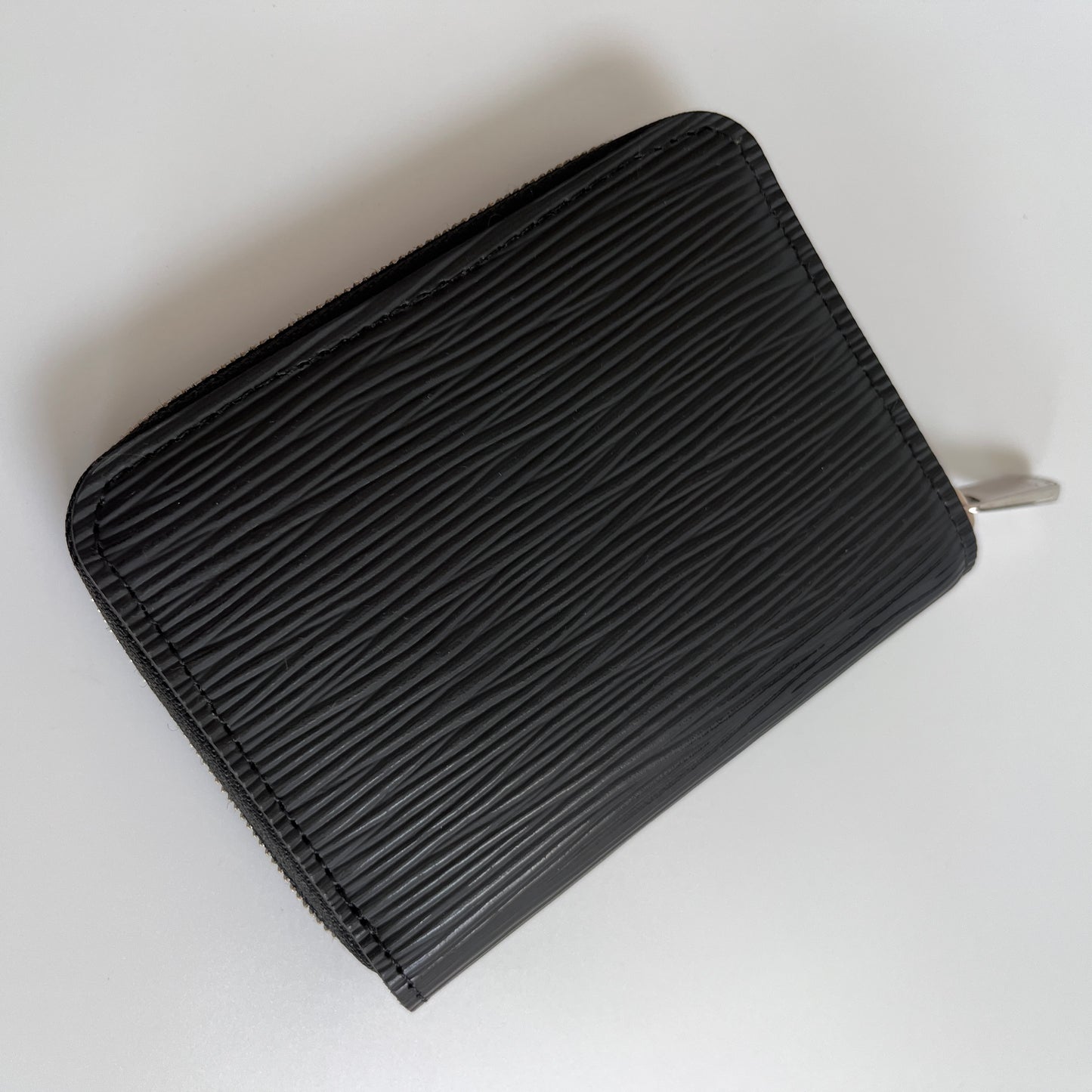 Louis Vuitton Black Epi Zippy Coin Purse
