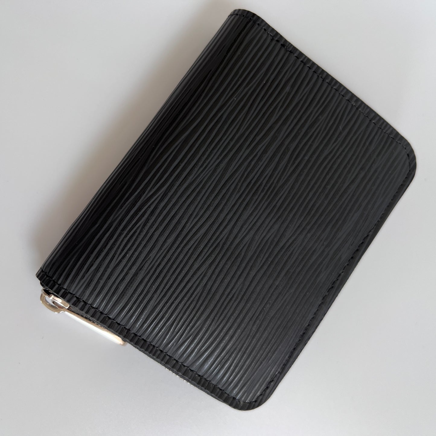 Louis Vuitton Black Epi Zippy Coin Purse