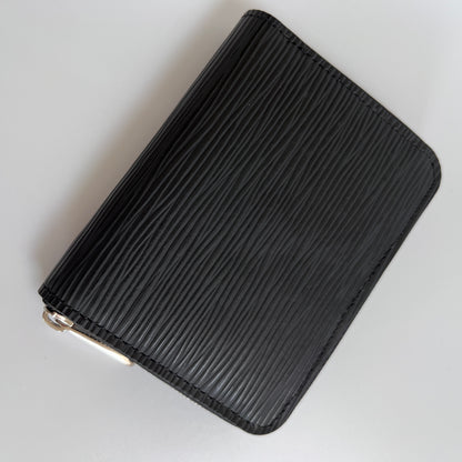 Louis Vuitton Black Epi Zippy Coin Purse