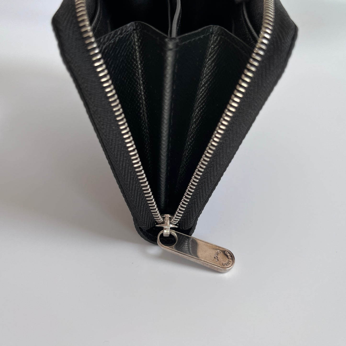 Louis Vuitton Black Epi Zippy Coin Purse