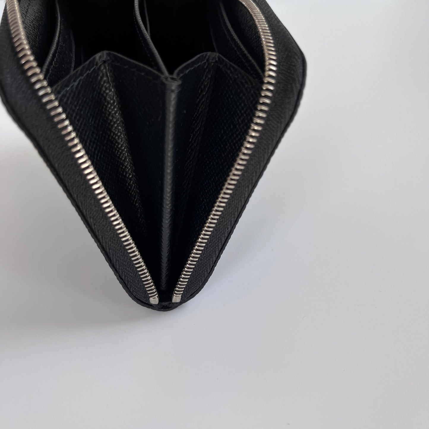 Louis Vuitton Black Epi Zippy Coin Purse