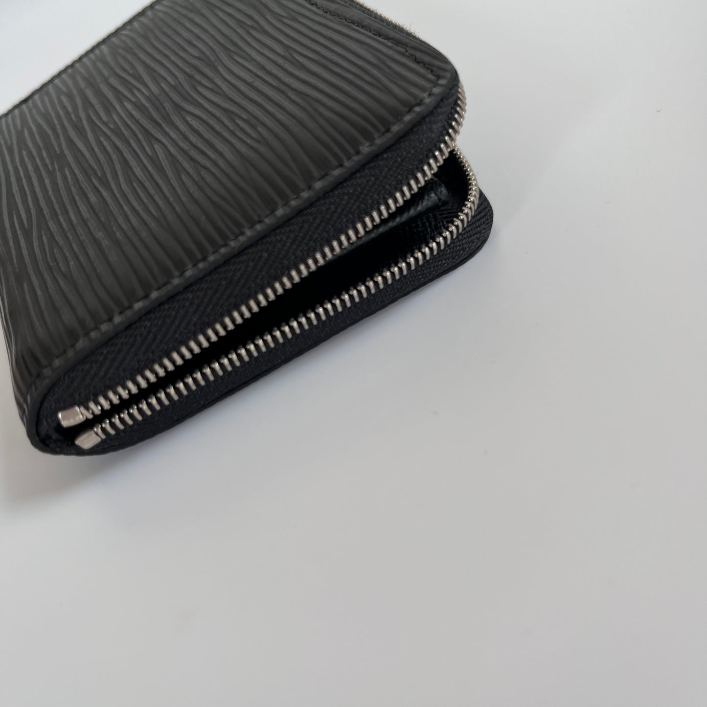 Louis Vuitton Black Epi Zippy Coin Purse