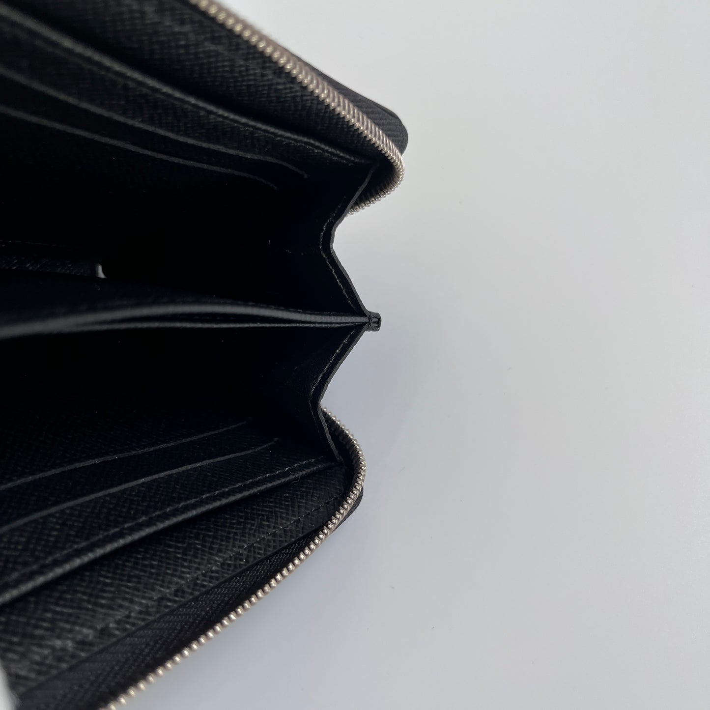 Louis Vuitton Black Epi Zippy Coin Purse