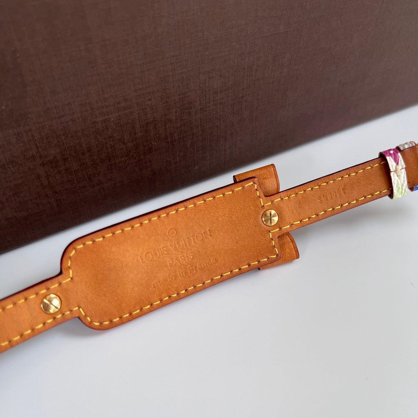 Louis Vuitton x Takashi Murakami Porte Address White Multicolor Bracelet