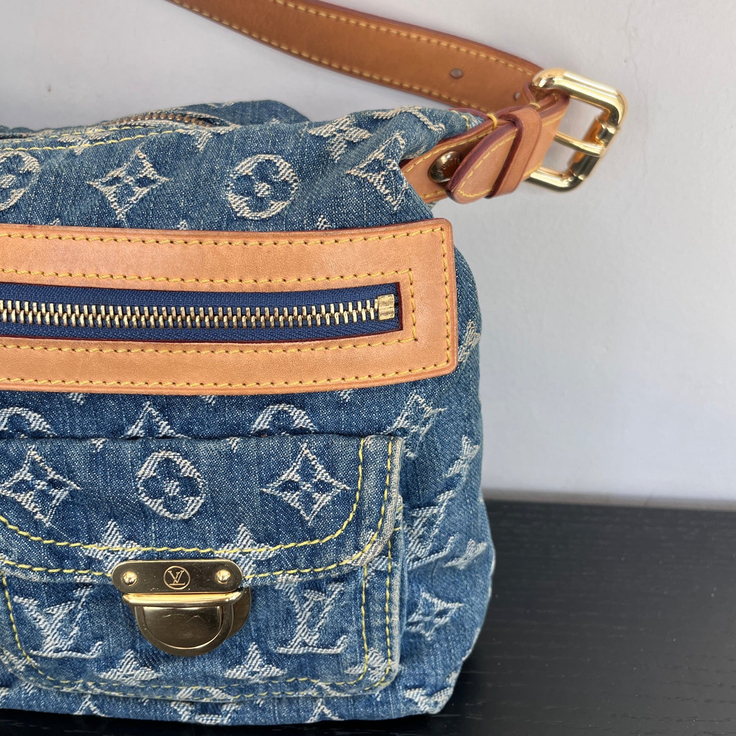 Louis Vuitton Vintage Baggy Denim PM