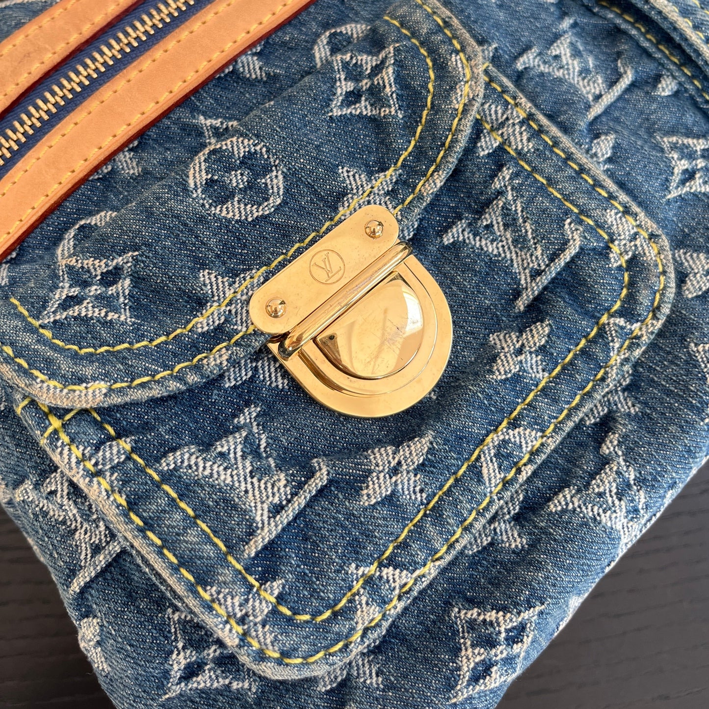 Louis Vuitton Vintage Baggy Denim PM