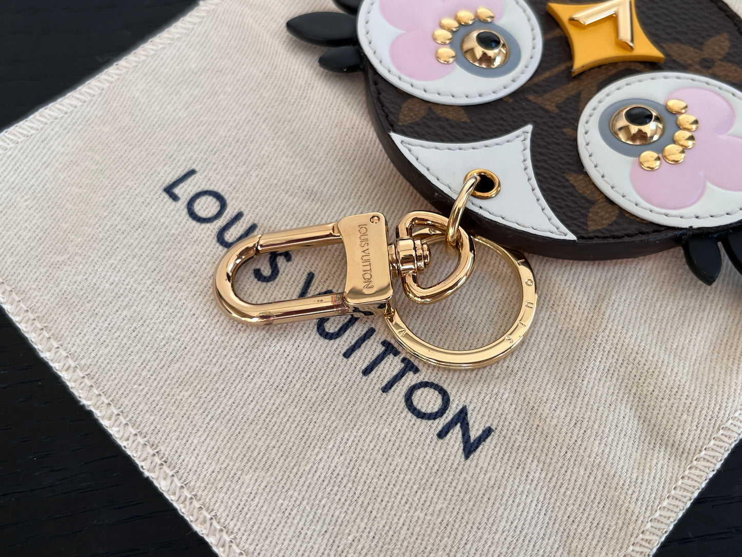 Louis Vuitton M62604 Love Bird Key Holder Bag Charm