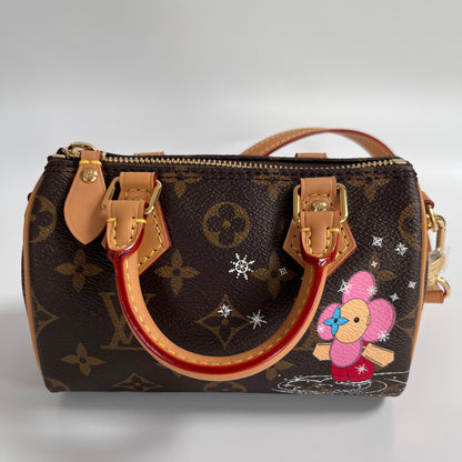 Louis Vuitton Nano Speedy Christmas 2023 Vivienne