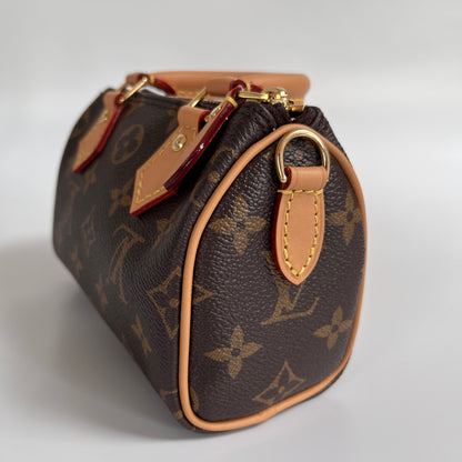 Louis Vuitton Nano Speedy Christmas 2023 Vivienne