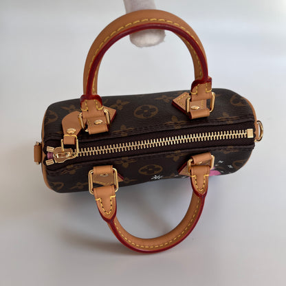 Louis Vuitton Nano Speedy Christmas 2023 Vivienne