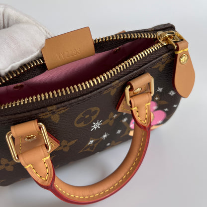 Louis Vuitton Nano Speedy Christmas 2023 Vivienne