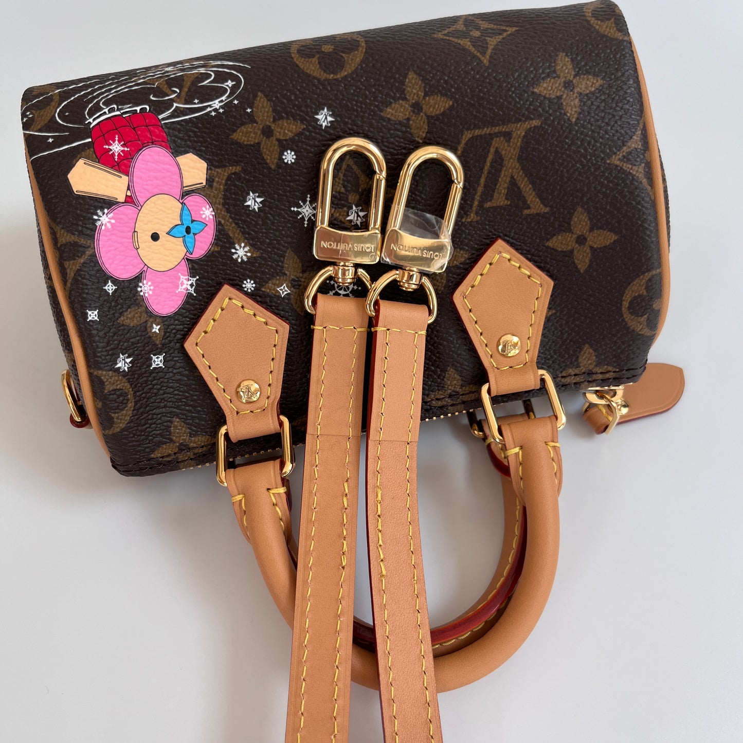 Louis Vuitton Nano Speedy Christmas 2023 Vivienne
