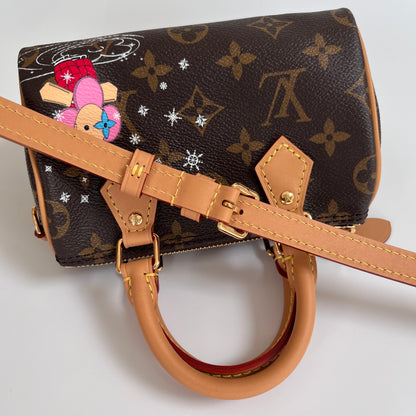 Louis Vuitton Nano Speedy Christmas 2023 Vivienne