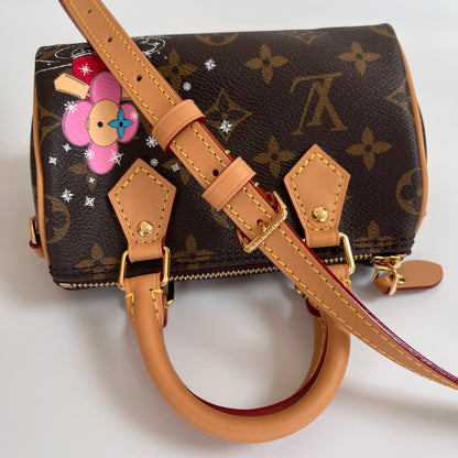 Louis Vuitton Nano Speedy Christmas 2023 Vivienne