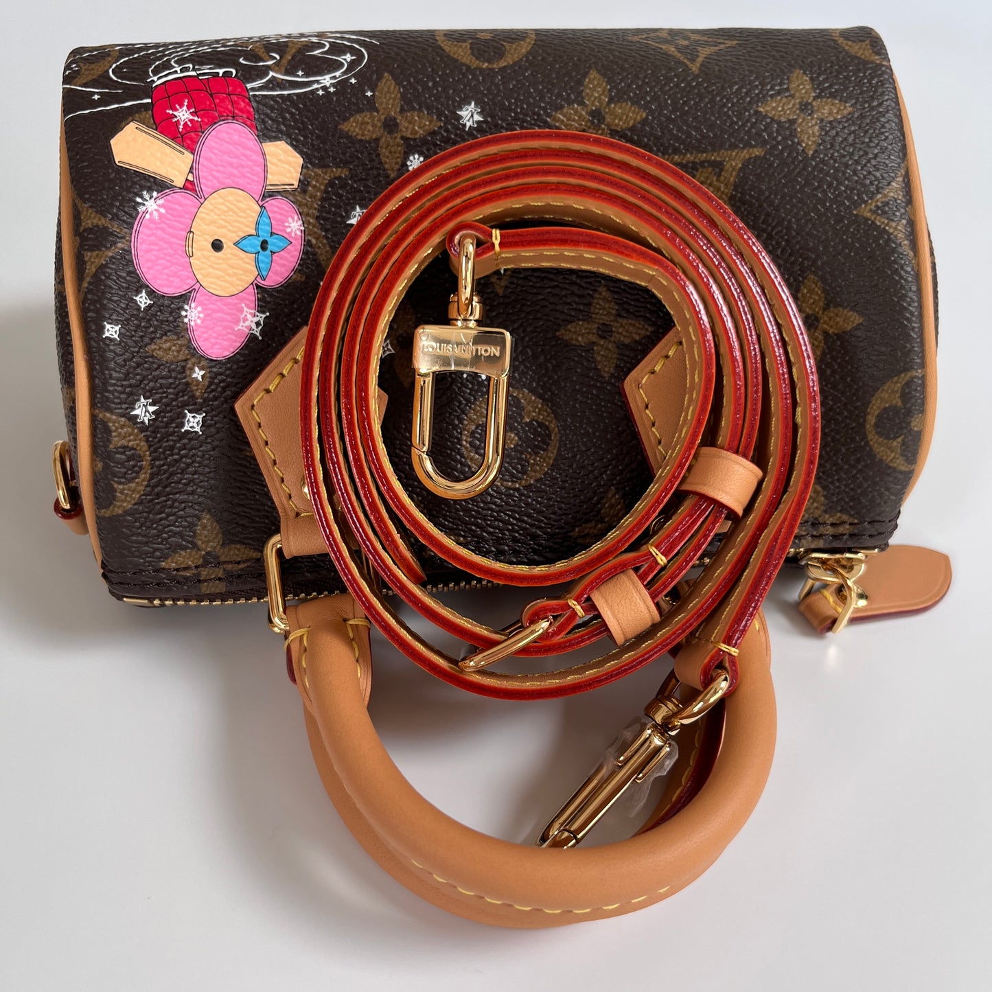Louis Vuitton Nano Speedy Christmas 2023 Vivienne
