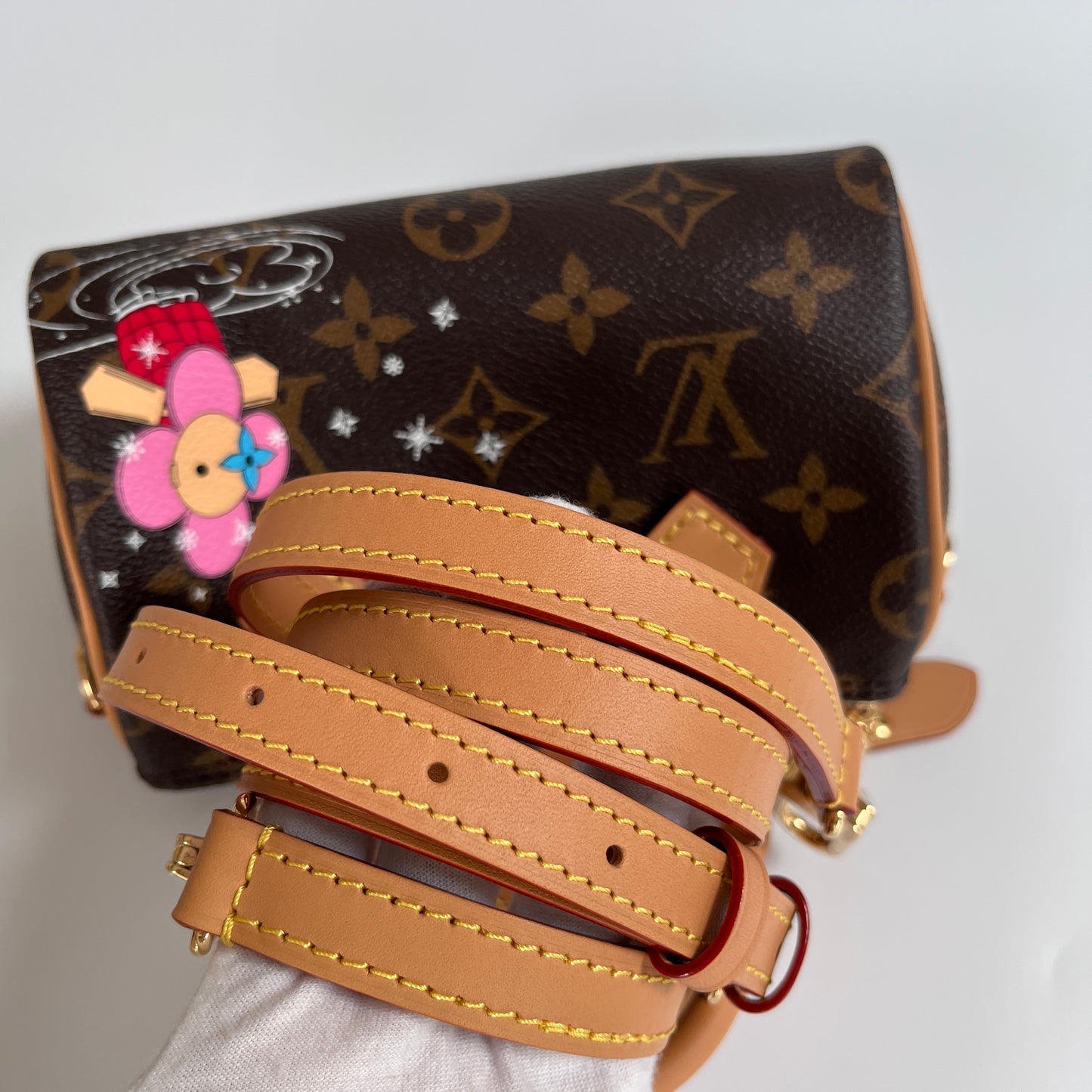 Louis Vuitton Nano Speedy Christmas 2023 Vivienne