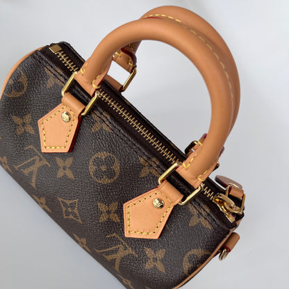 Louis Vuitton Nano Speedy Christmas 2023 Vivienne