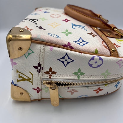 Louis Vuitton x Takashi Murakami Trouville White Multicolor