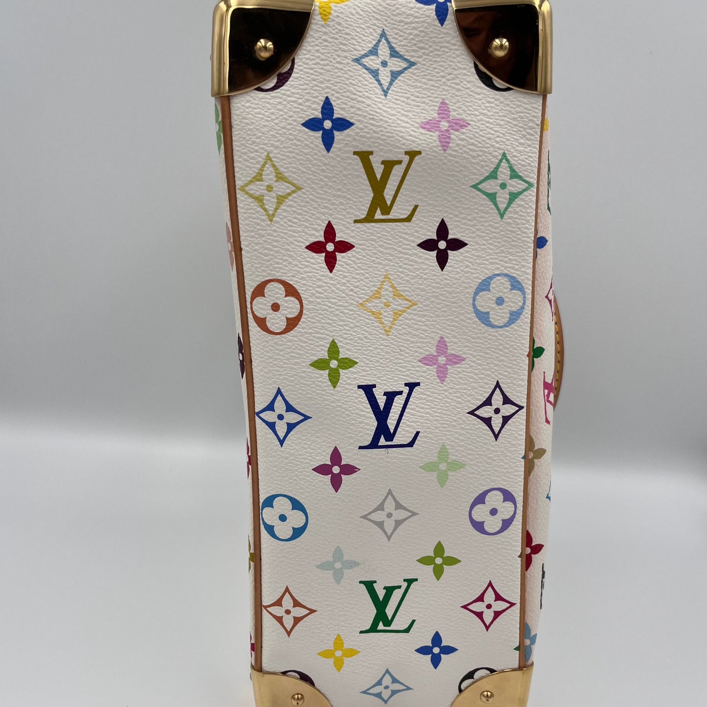 Louis Vuitton x Takashi Murakami Trouville White Multicolor