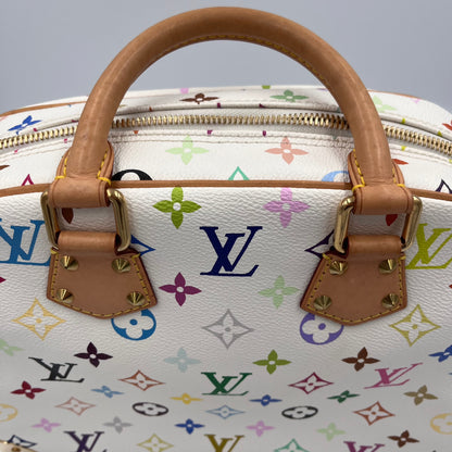 Louis Vuitton x Takashi Murakami Trouville White Multicolor